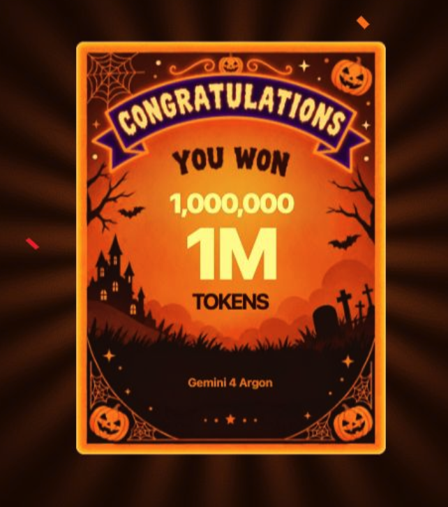 ZenMux Halloween blind box yields 1M Gemini 4 Argon tokens