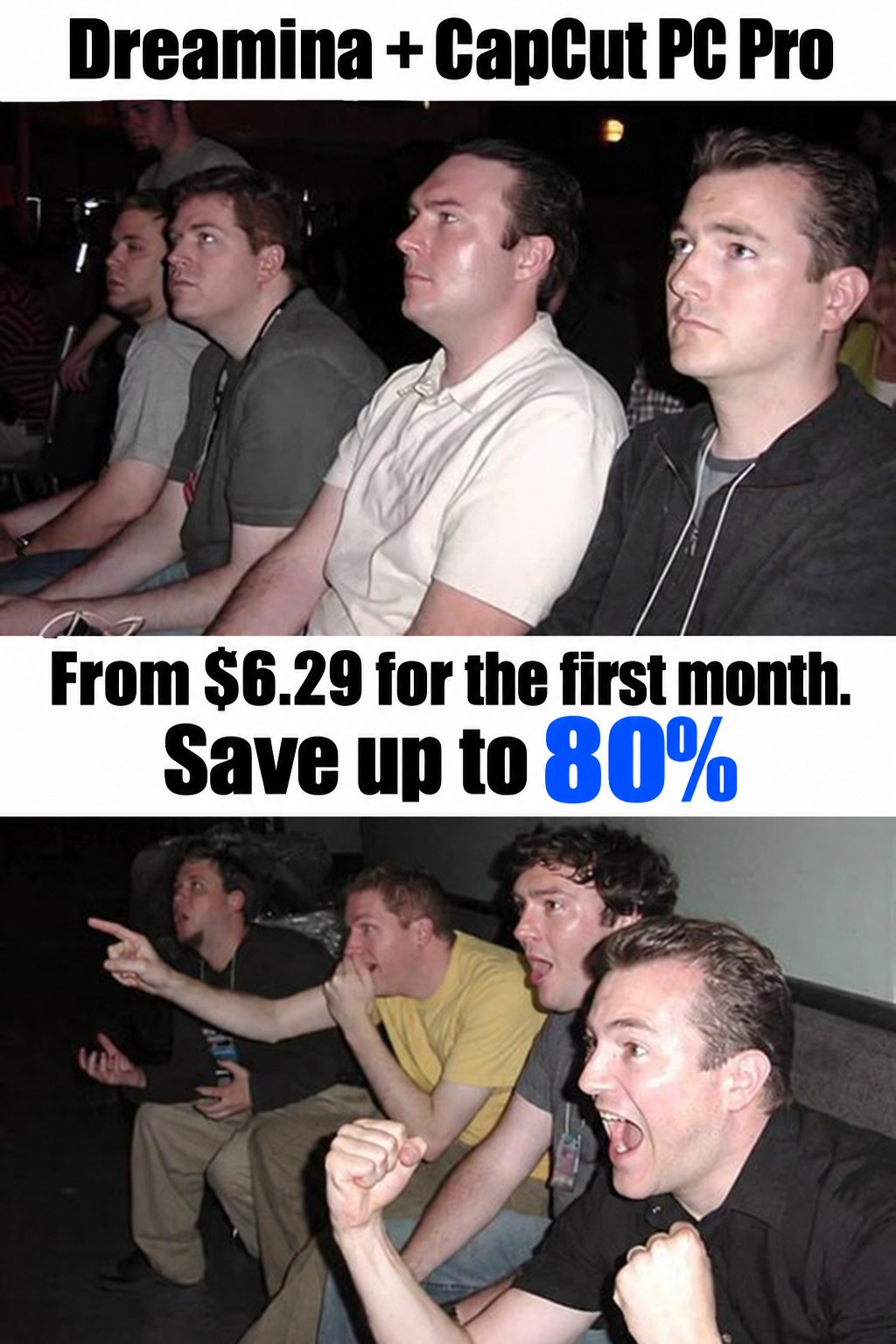Dreamina first month at $0.29 in CapCut desktop bundle promo