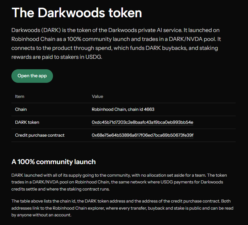 Darkwoods: privacy-first multi-model AI platform (image 4 of 4)