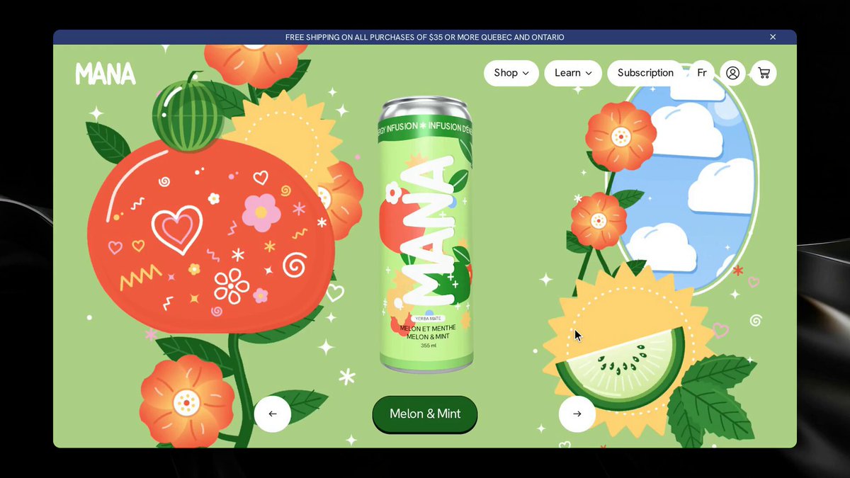 Opus 5.5 builds a drink brand website and product shots from one prompt