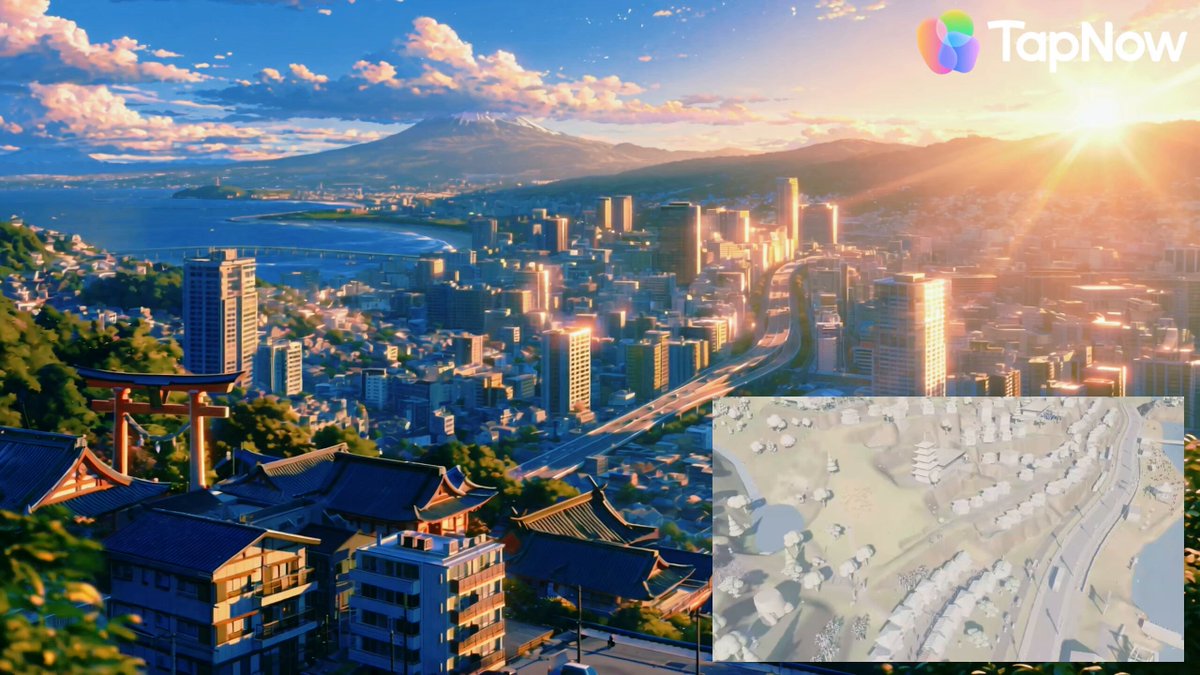 TapNow Cinemap 实测：文本生成可编辑 3D 预演空间