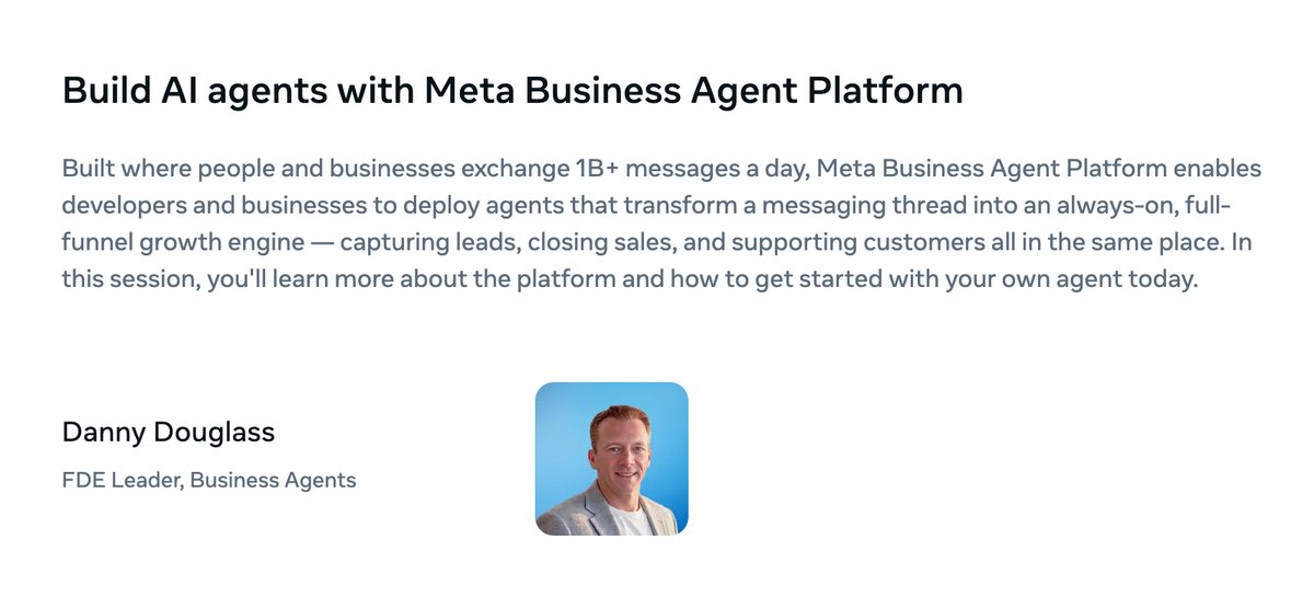 Meta to launch Business Agent Platform at Meta Connect