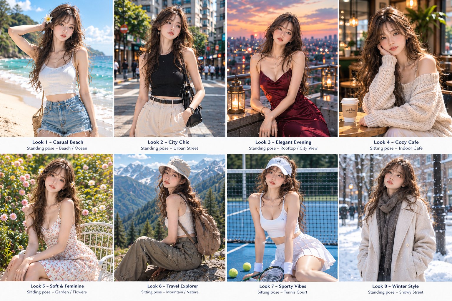 One character, eight looks: testing consistency in Images 2.5