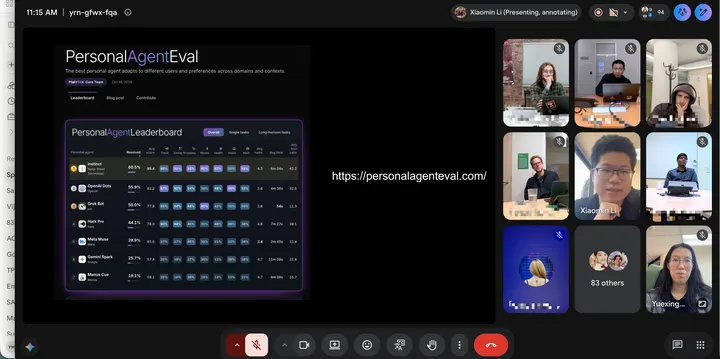 MatrAIx researchers present personal agent evaluation at Google DeepMind