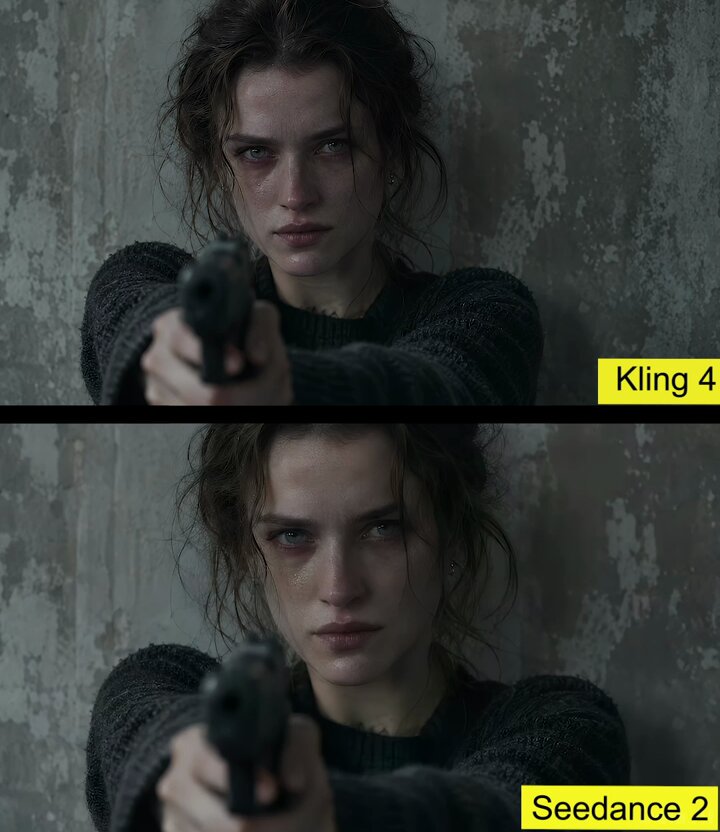 Kling 4 vs Seedance 2.5: subtler micro-expressions vs exaggerated acting