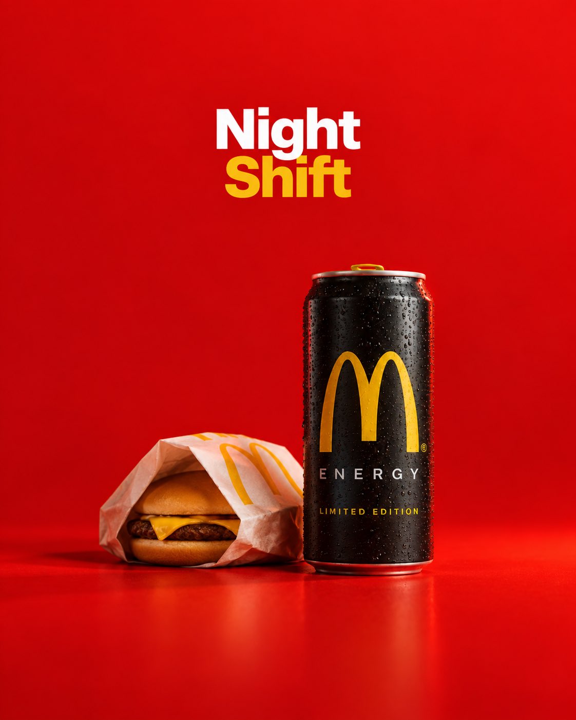 GPT Image 2.5 makes a Monster x McDonald's collab poster