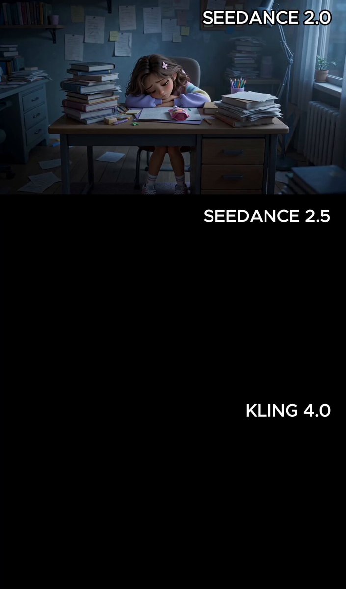 Seedance 2.0/2.5 与 Kling 4.0 同提示词果汁广告对比