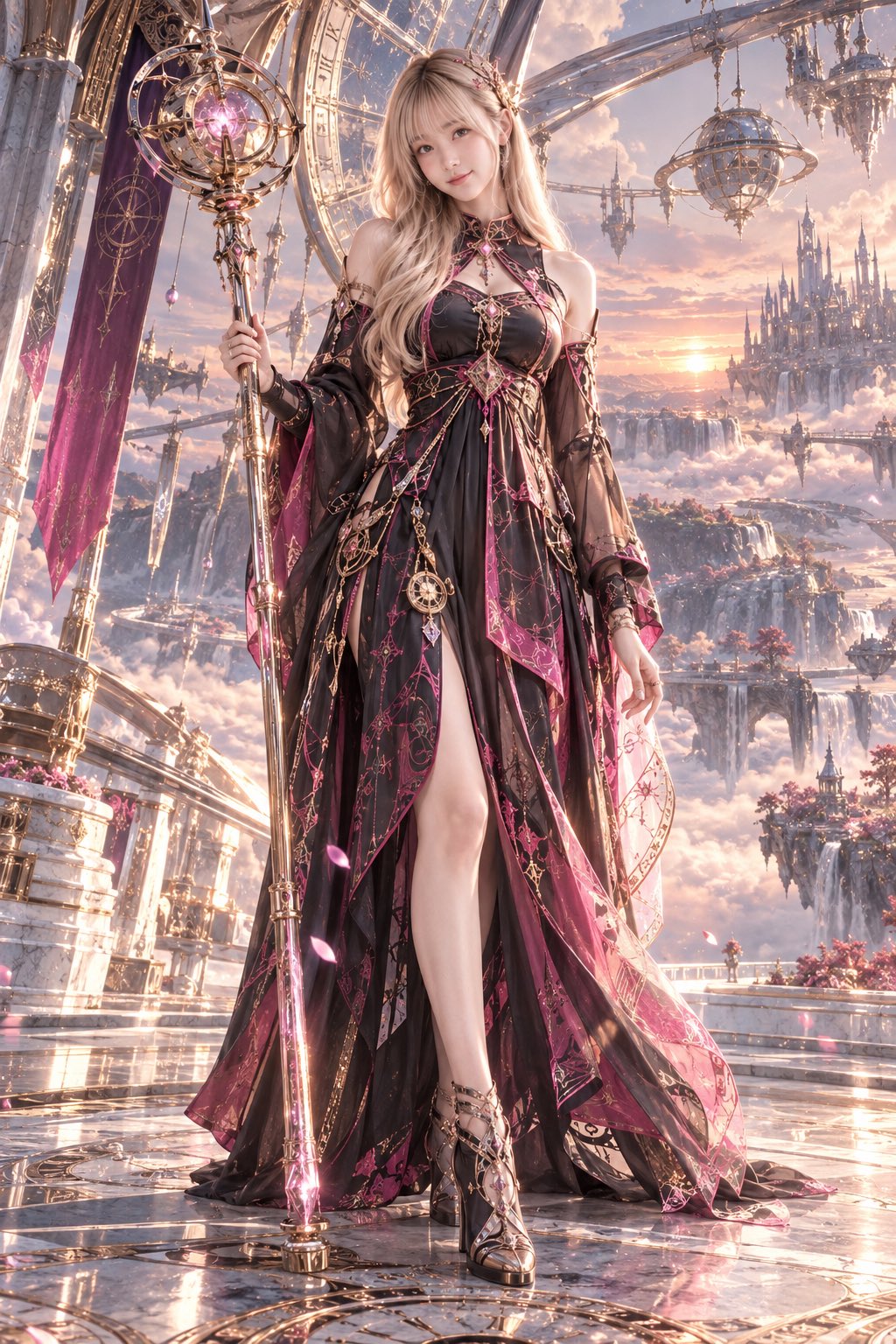 Priestess illustration generated with ChatGPT Images 2.5