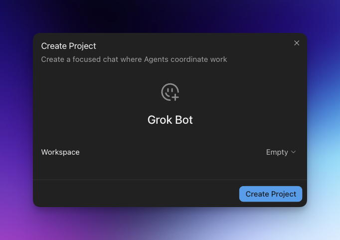 用 Cursor 项目给 Grok Bot 指定模型的做法