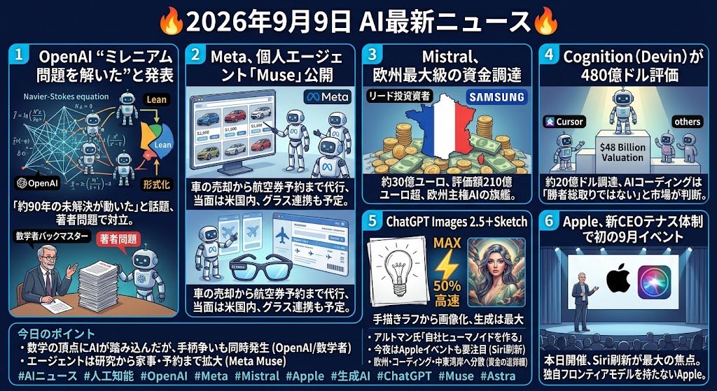 日本 AI 新闻汇总：Meta 发布个人 agent Muse