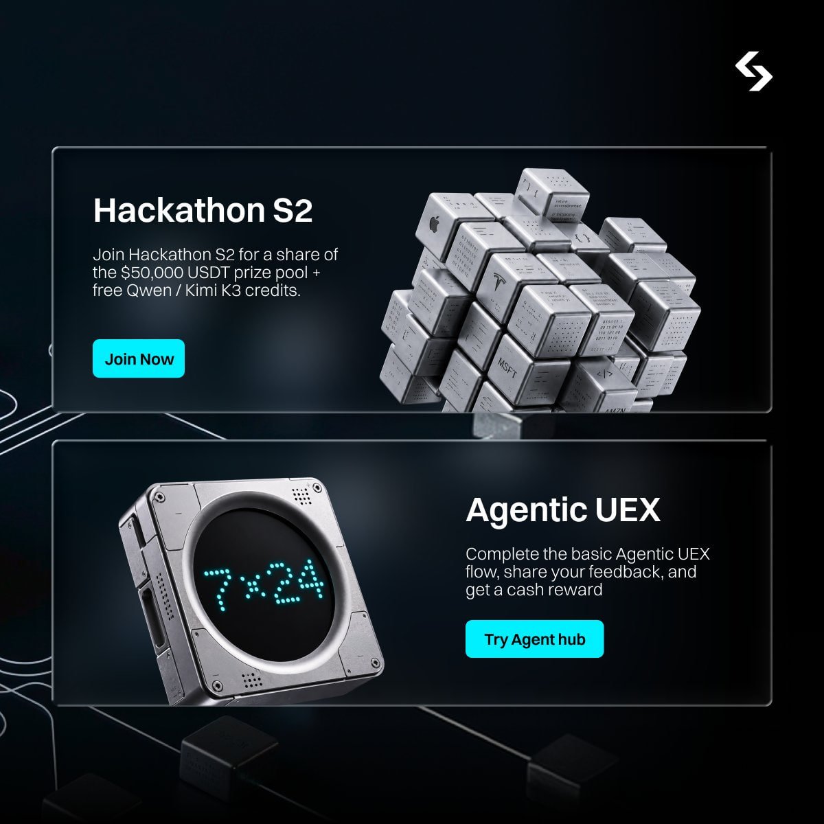 Bitget 上线 Agent Hub 2.0 并开黑客松 S2