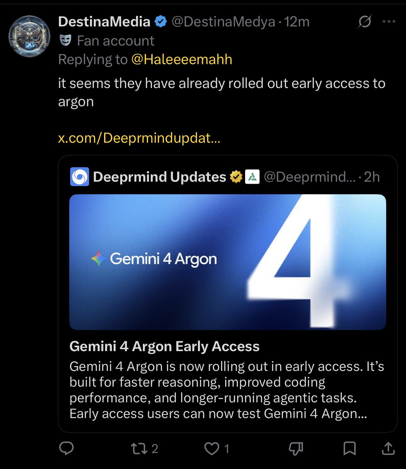 Fake Gemini 4 Argon early-access links used in comment scams