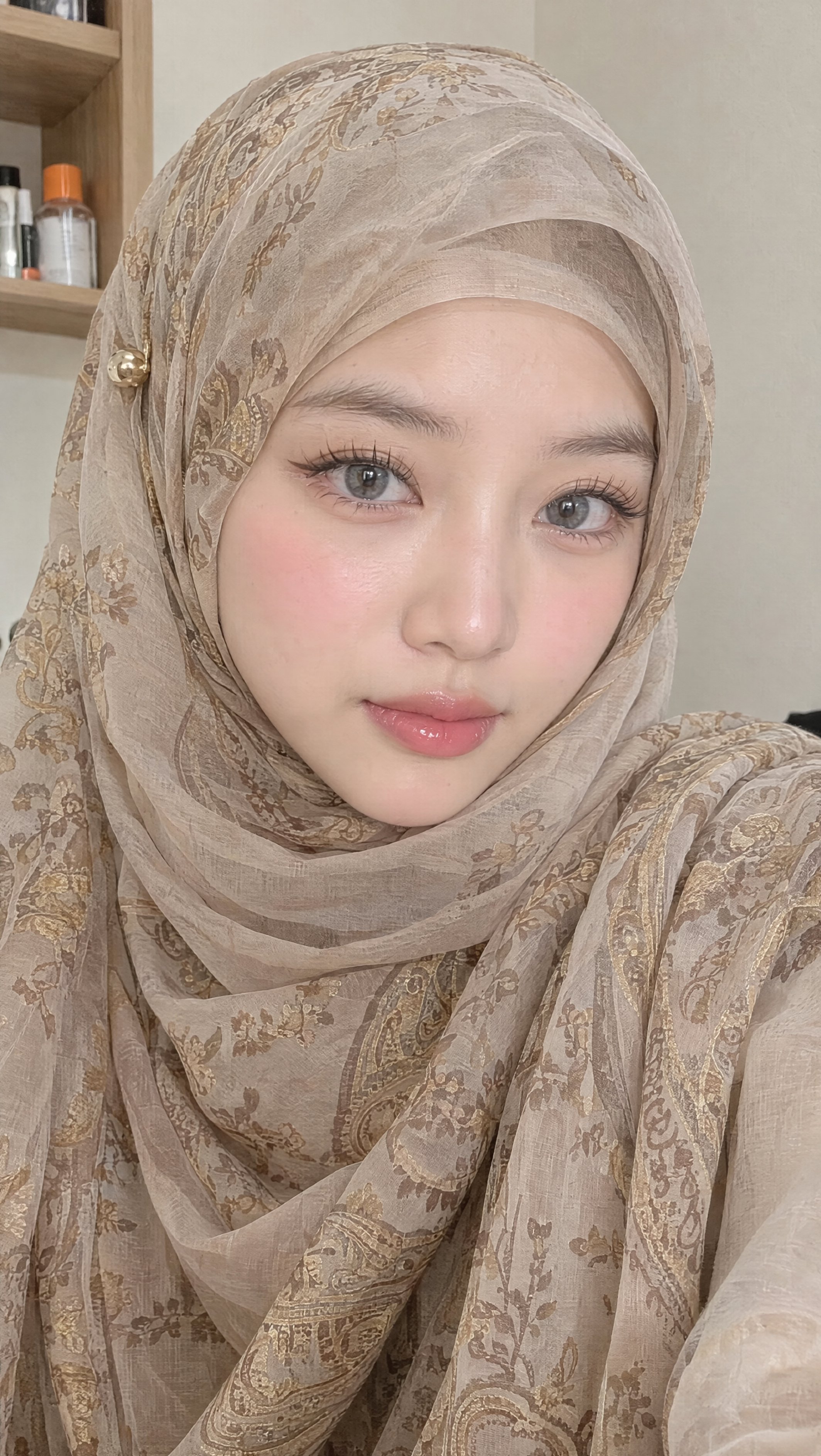 GPT Image 2.5 prompt for a realistic hijab portrait