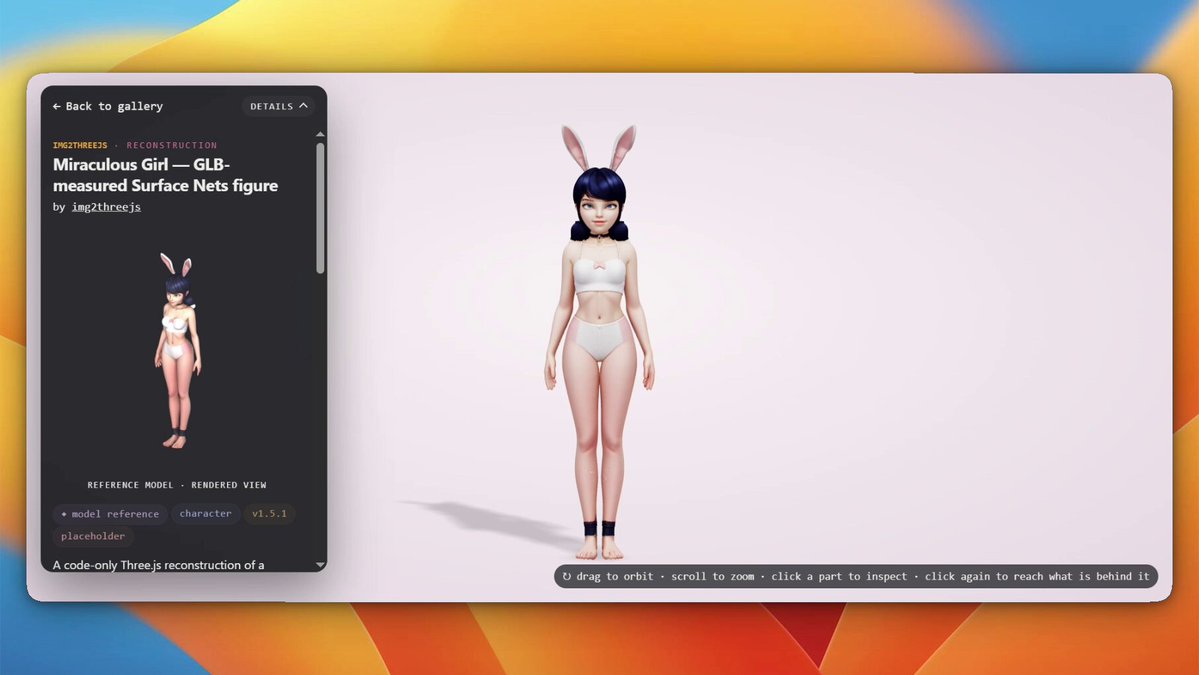 Three.js character benchmark: neither Astra nor Fable 5.1 passes