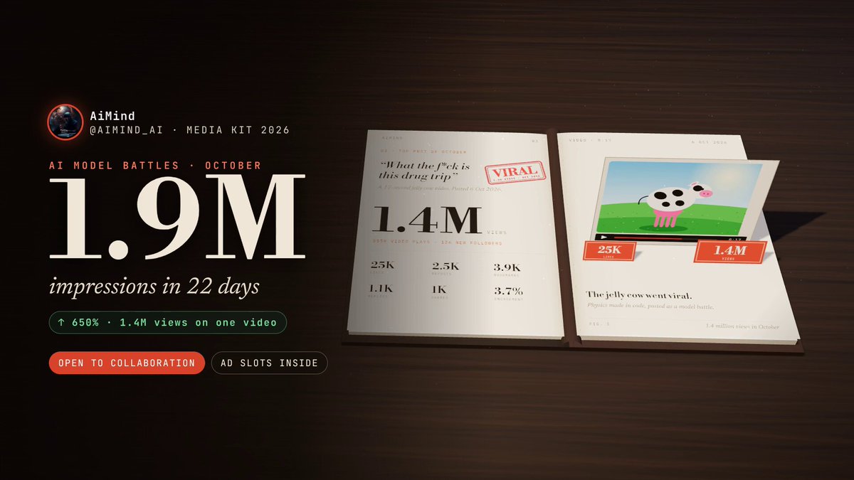 Opus 5.5 builds a 3D pop-up book media kit in code