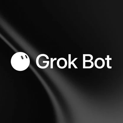 Grok Bot reaches 418,000 weekly users, up 24% week over week (image 1 of 2)