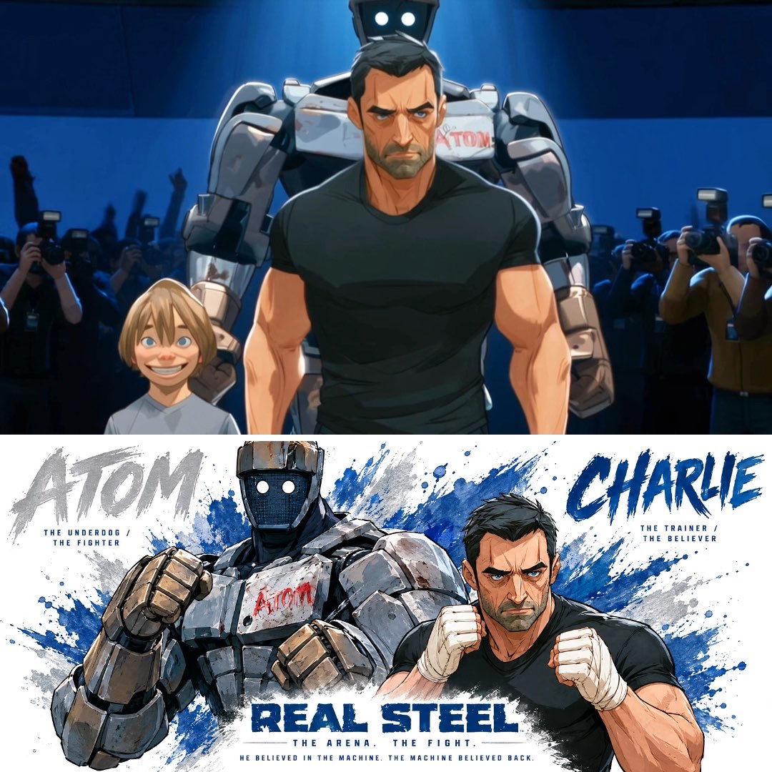 Real Steel-style robot boxing short made with GPT Image 2.5 and Seedance 2.5