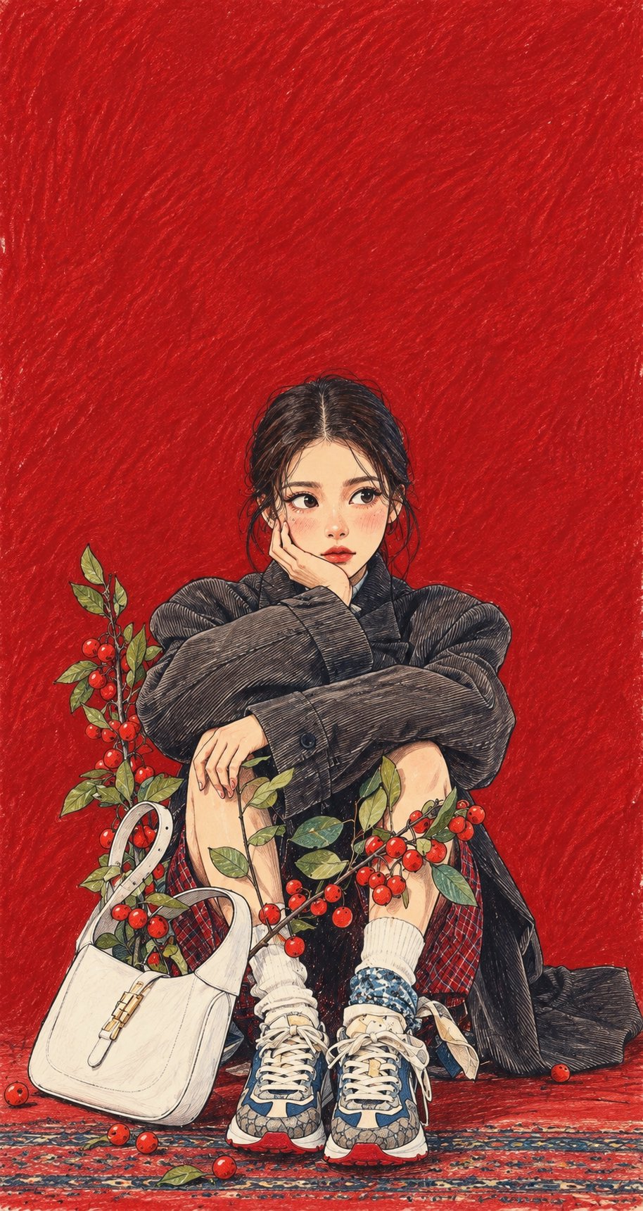 GPT Image 2.5 照片转手绘插画提示词(第 3 张,共 3 张)