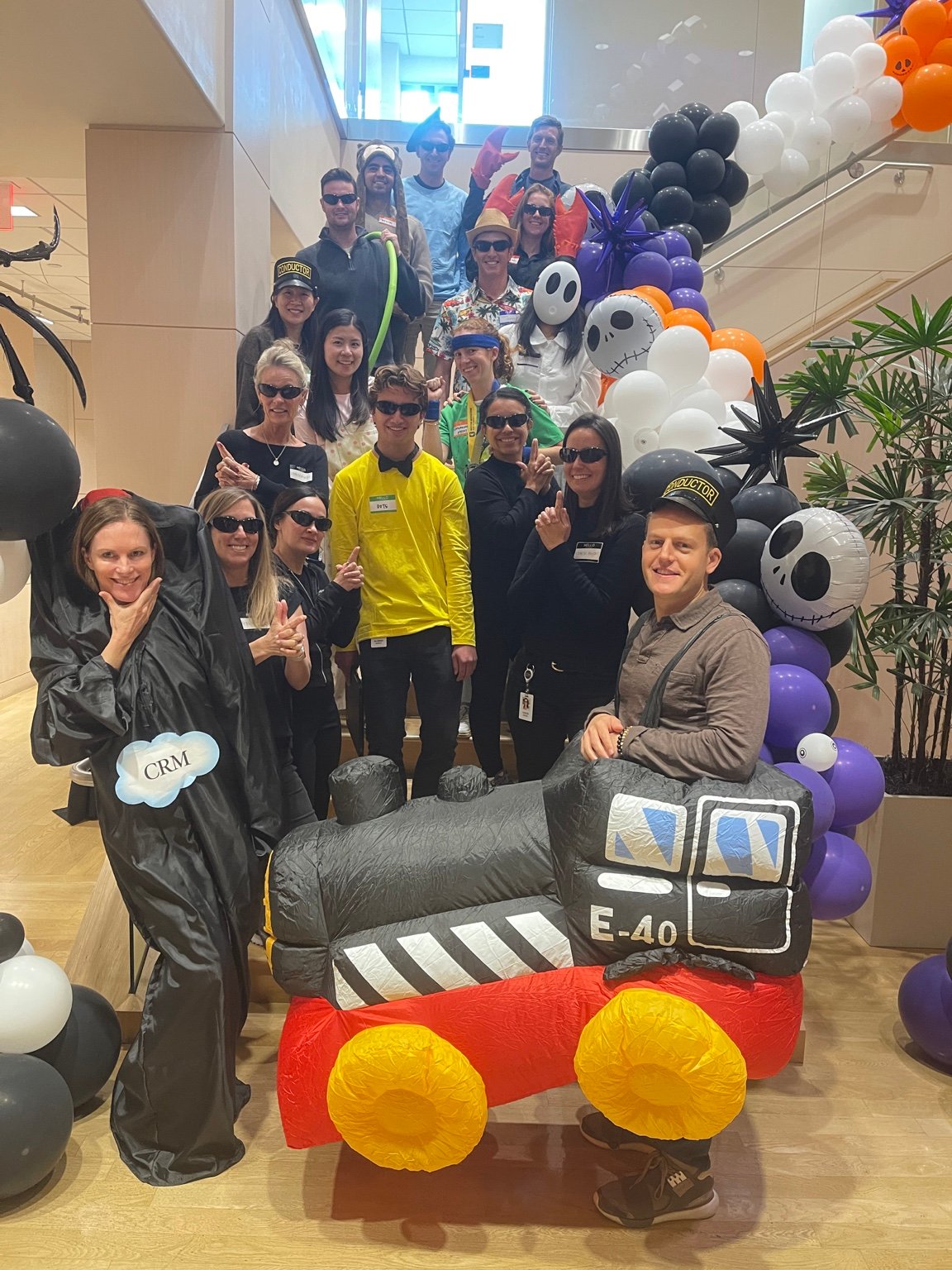 a16z Growth shows Halloween multi-agent lineup with Dots and Grokbot