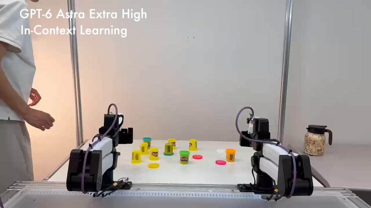 GPT-6 Astra 开箱即用物理 ICL：录一段人手动作就能驱动机器臂