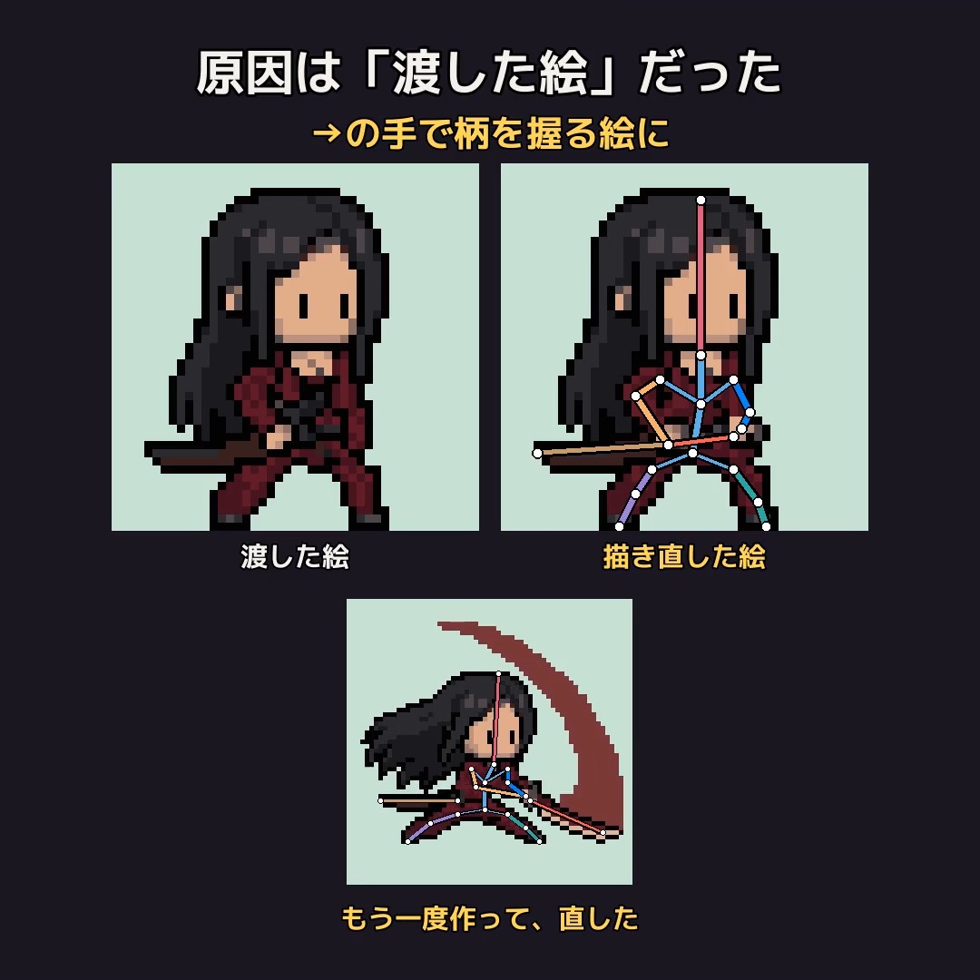 Claude Opus 5.5 helps animate pixel-art character attack moves