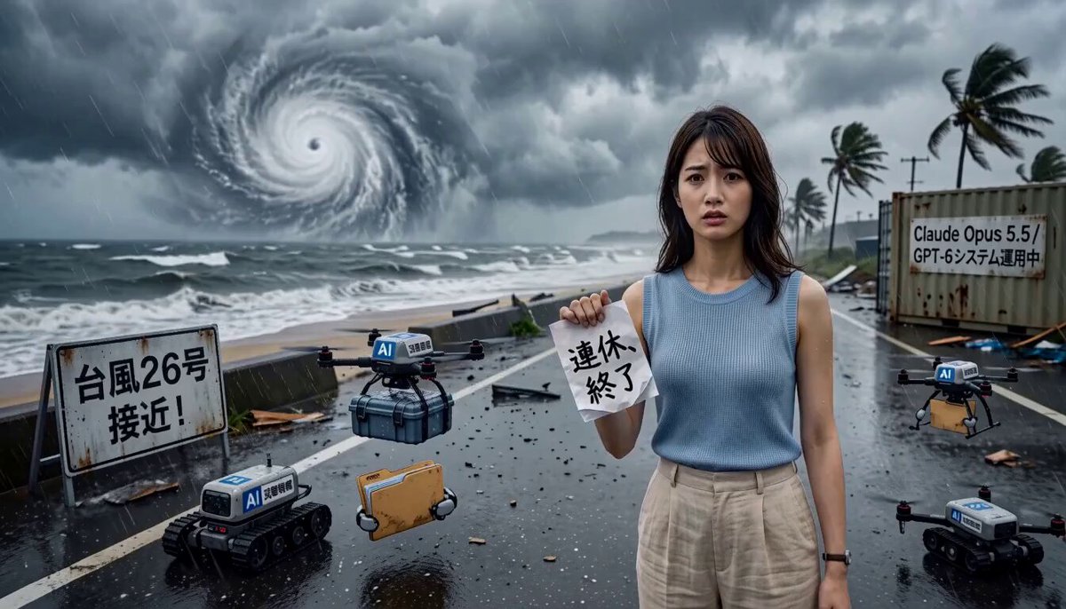 Japanese post jokes about models launching on the last day of a holiday