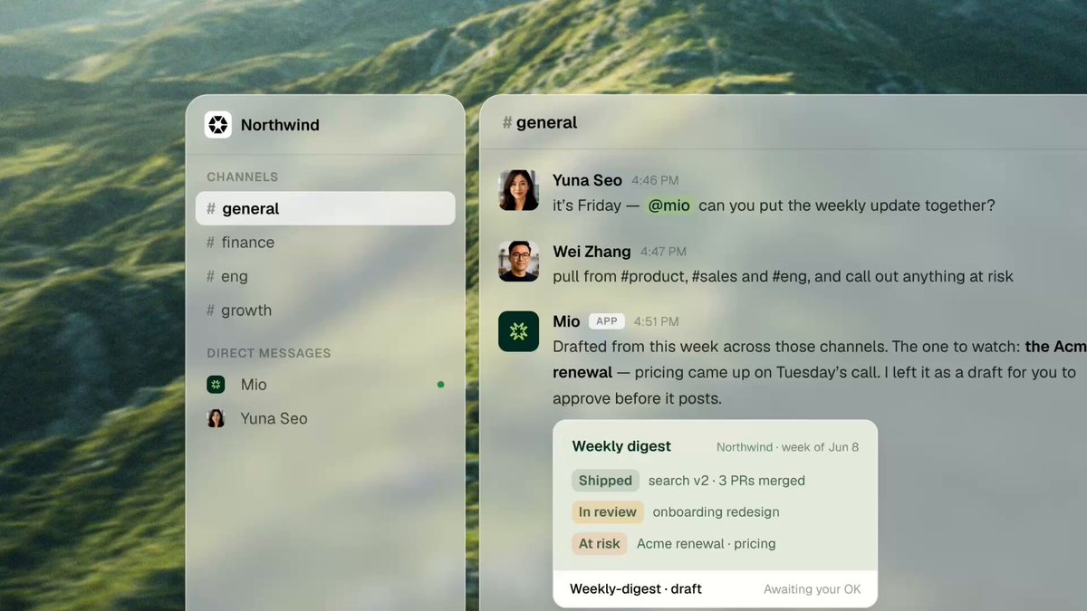 Mio launches as a proactive, team-wide Slack AI agent