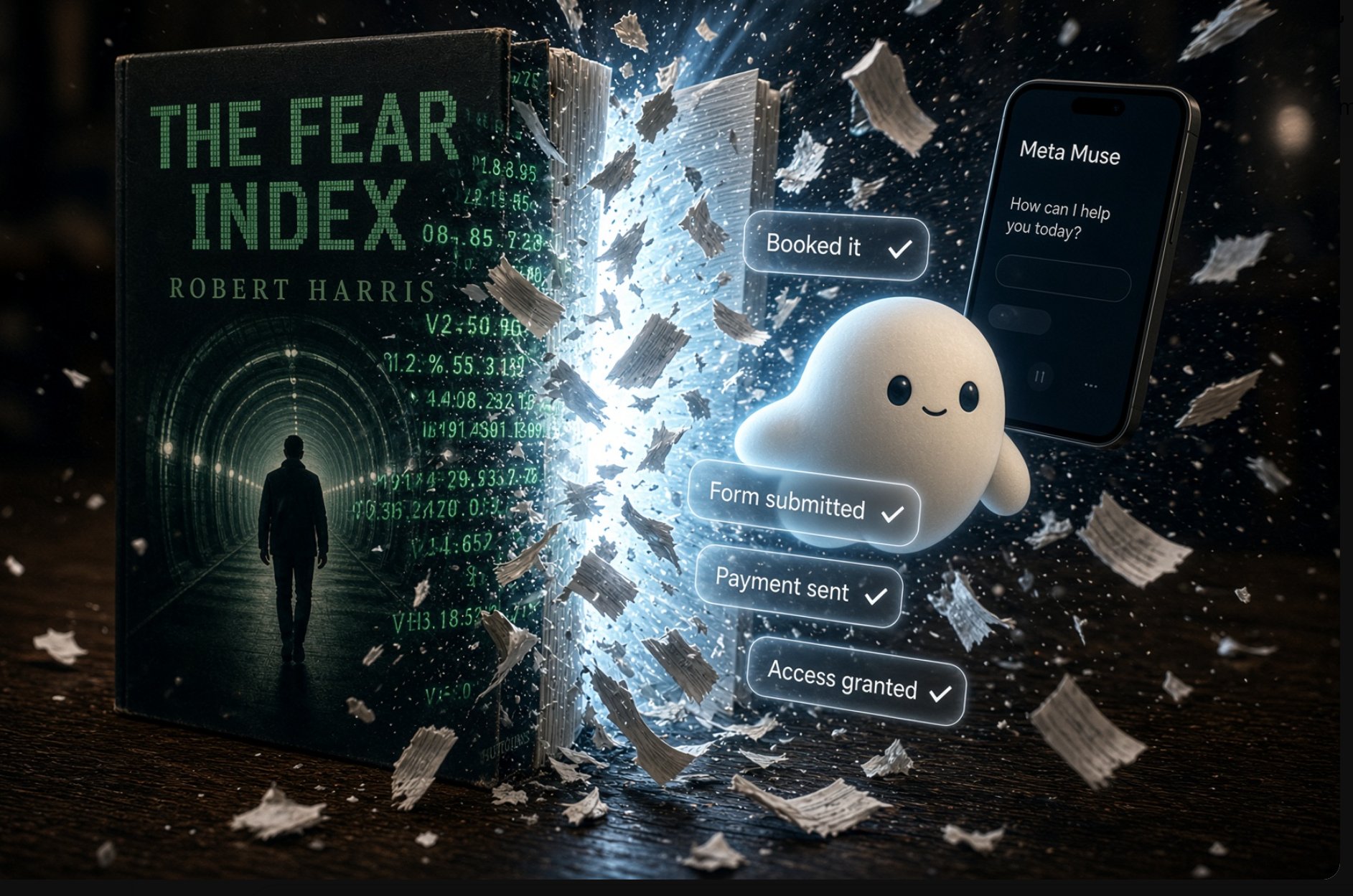Muse compared to the runaway trading system in The Fear Index