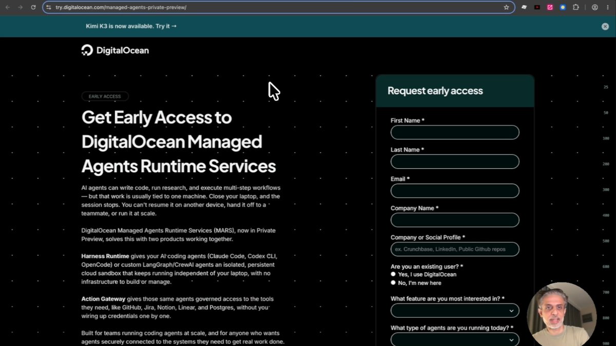 DigitalOcean Managed Agents enters public preview