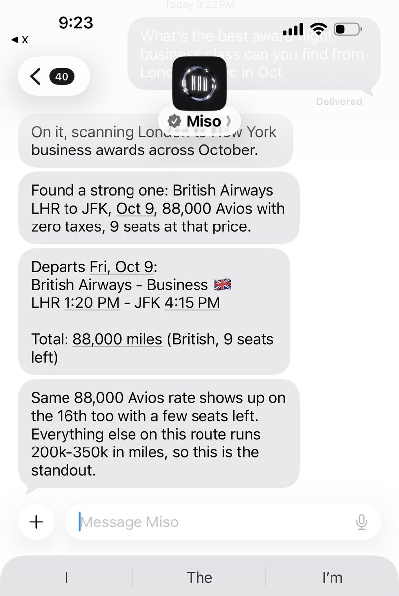 Miso 帮 6 尺 2 旅客用里程换到商务舱(第 3 张,共 3 张)