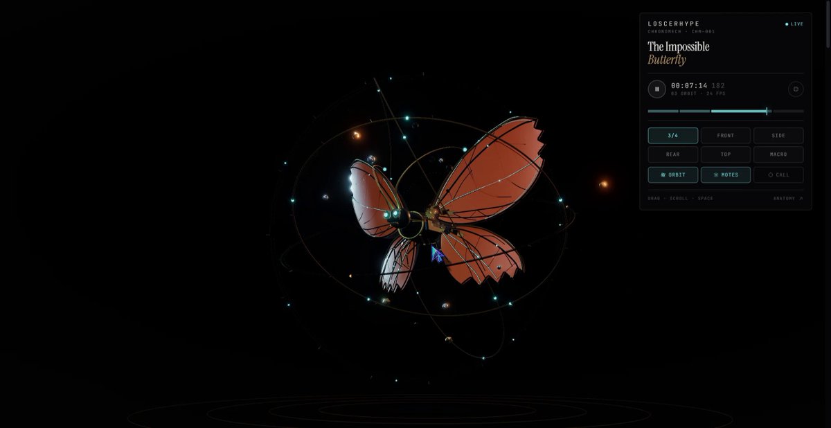 Gemini 4 Argon tested on 3D model generation with butterfly demo