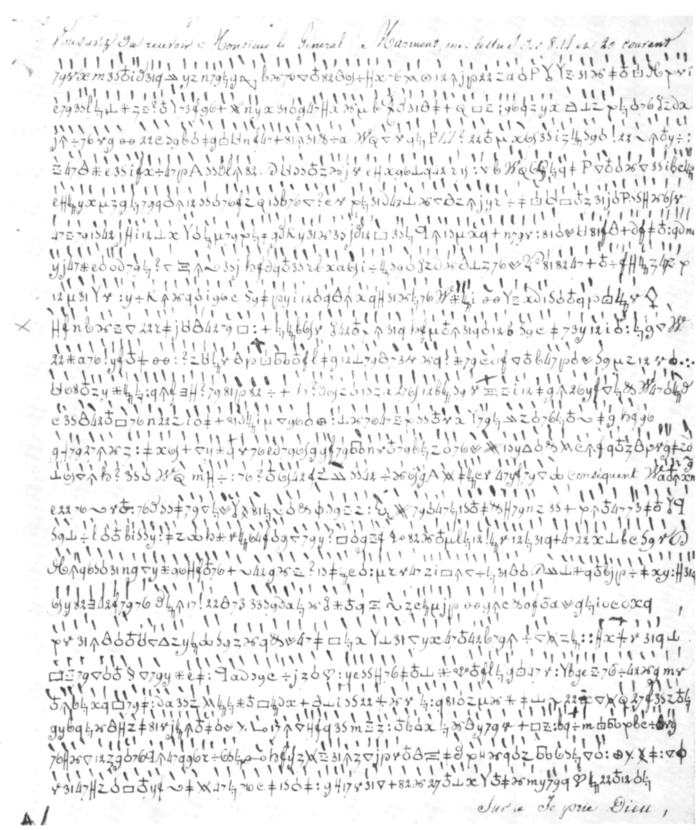 GPT-6 Astra decrypts a 217-year-old cipher to one of Napoleon's generals