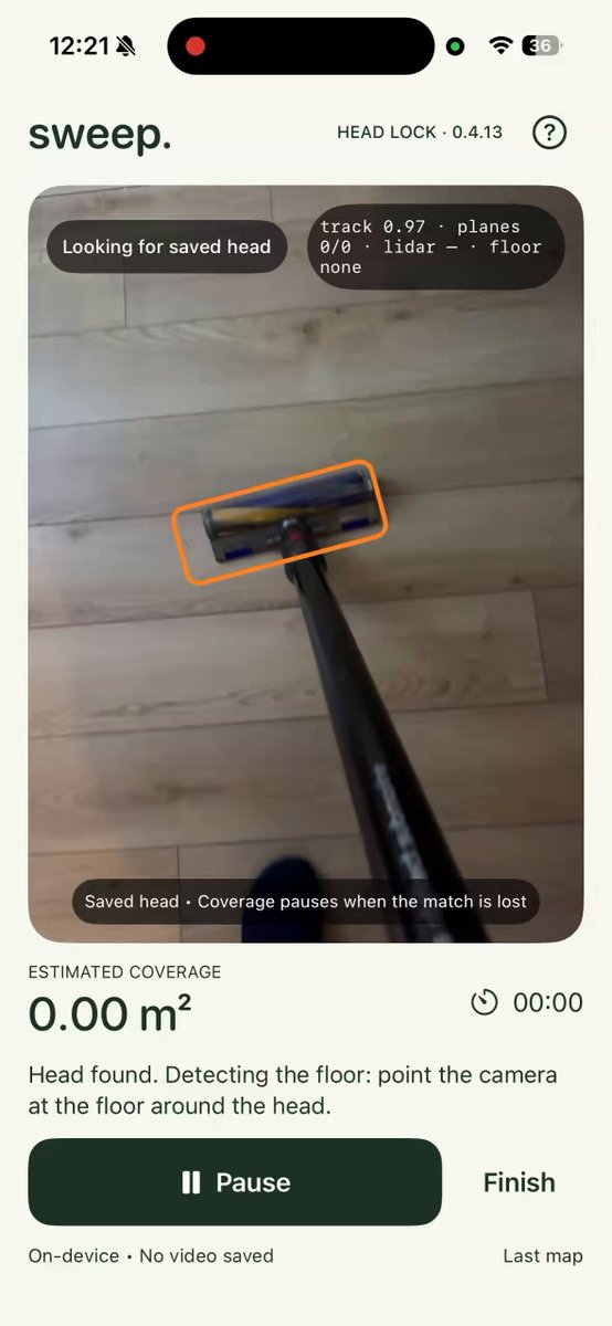 Developer builds AR floor-coverage app for vacuuming with Astra