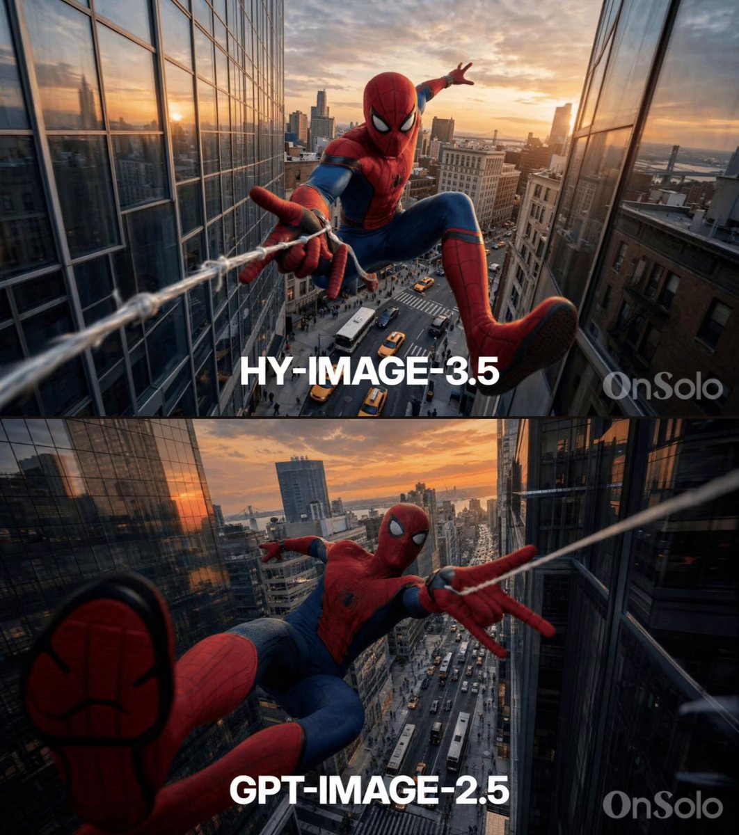 Hunyuan 3.5 generates 2K images for 1 credit on OnSolo
