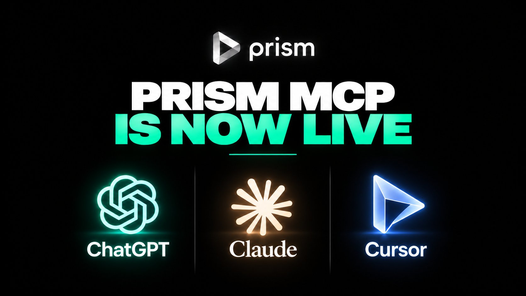 Prism 上线 MCP：AI agent 可查行情并交易