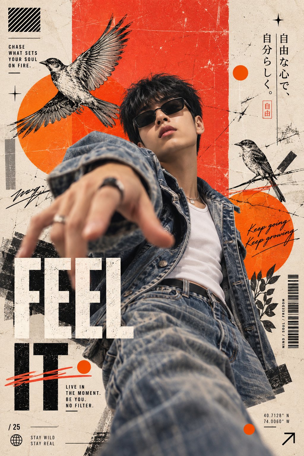 GPT Image 2.5 prompt for a fashion magazine cover poster (image 2 of 2)