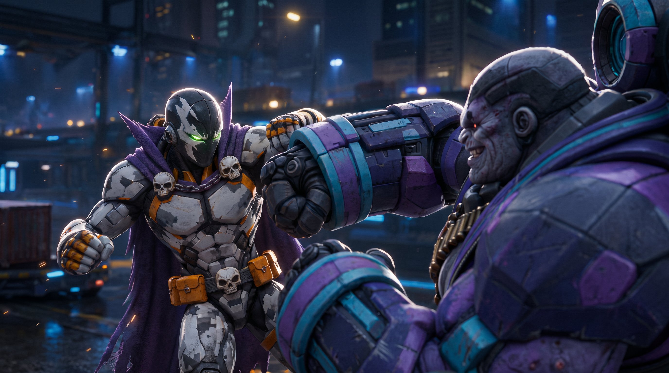 Cyborg Spawn concept design redone with ChatGPT Images 2.5