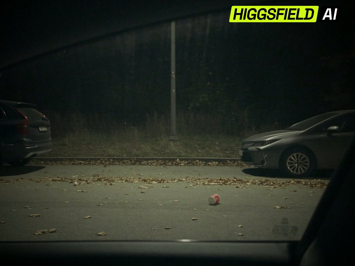 Higgsfield 全流程制作的飞行汽车剪辑