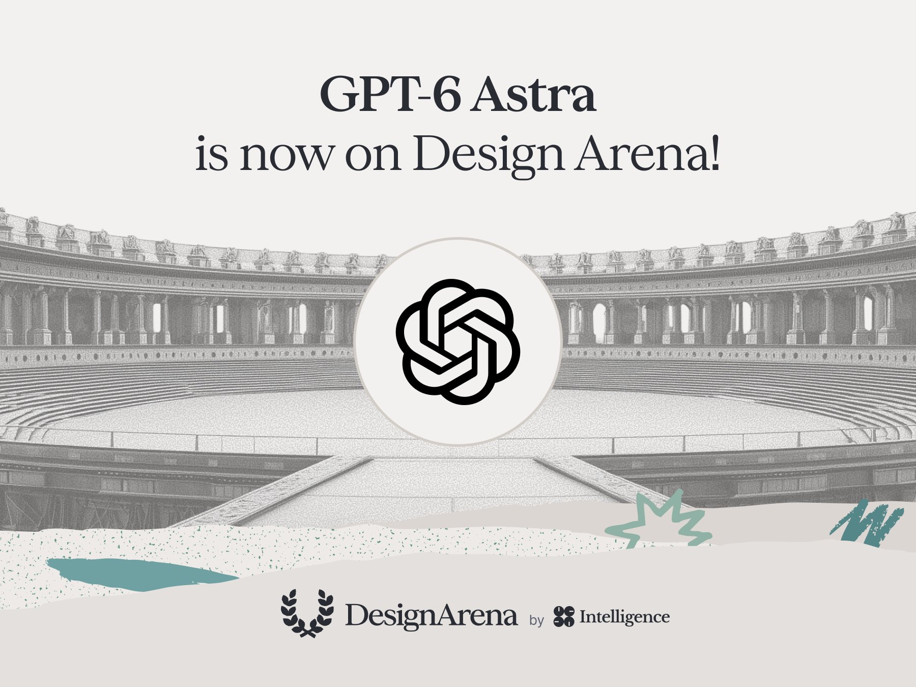 GPT-6 Astra arrives on Design Arena