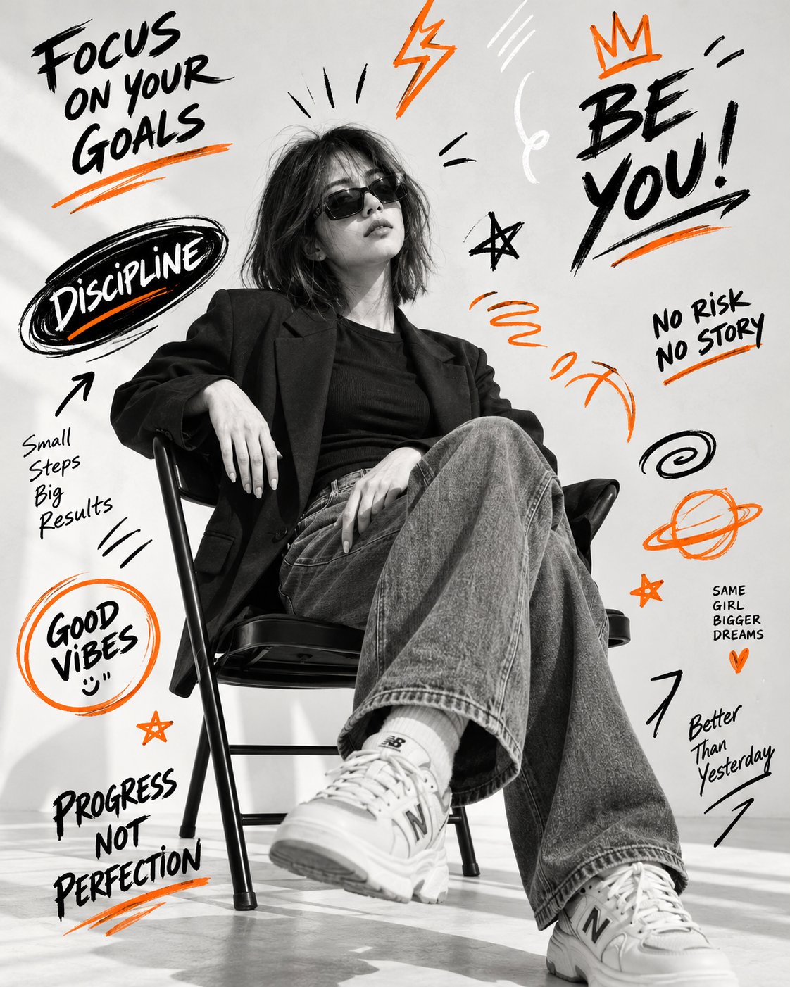 Generating a motivational fashion poster with GPT Image 2.5 in ChatGPT