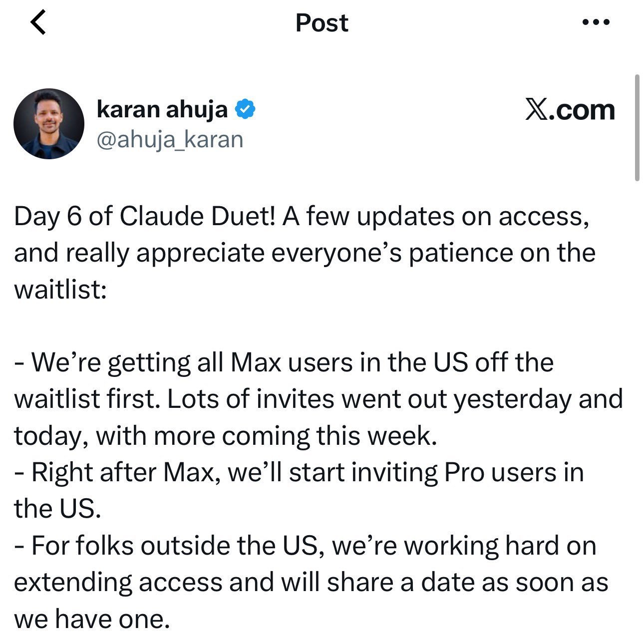Claude Duet launches US-only, Max users invited first (image 2 of 2)