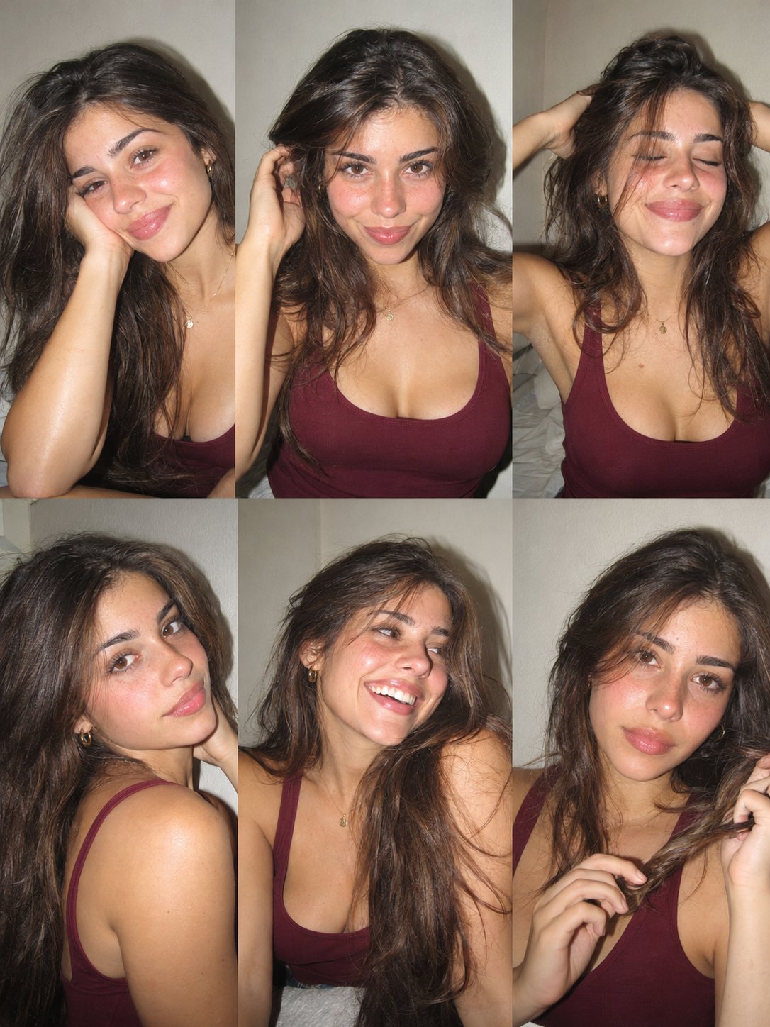 GPT Image 2.5: 3×2 portrait collage prompt