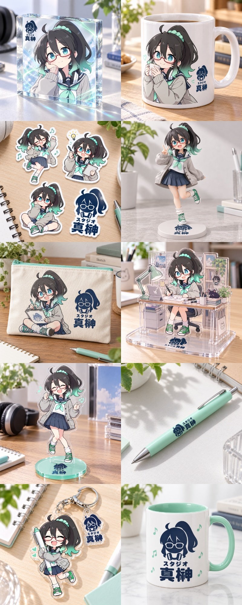 用 GPT Image 2.5 设计同人周边