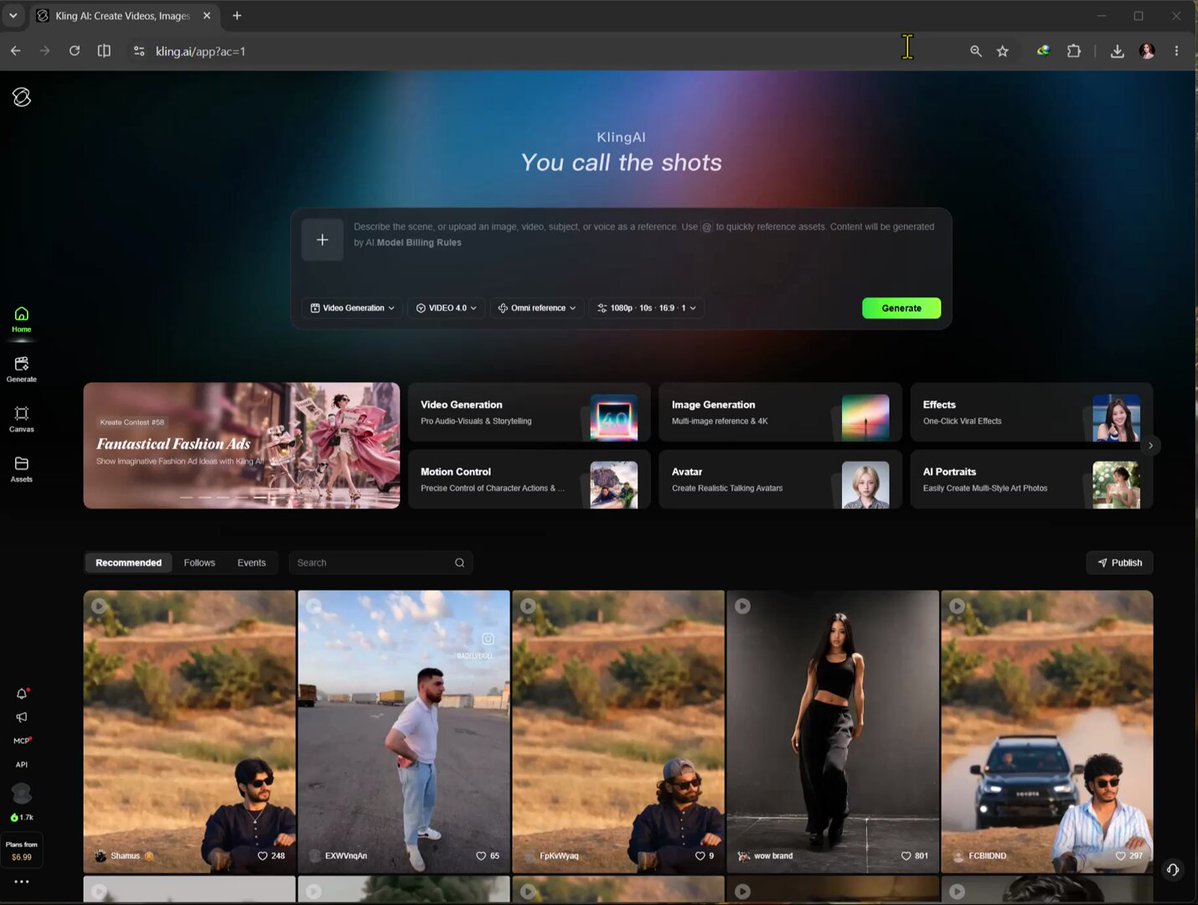 Kling 4.0 实测：Omni Reference、30 秒原生生成、1080p