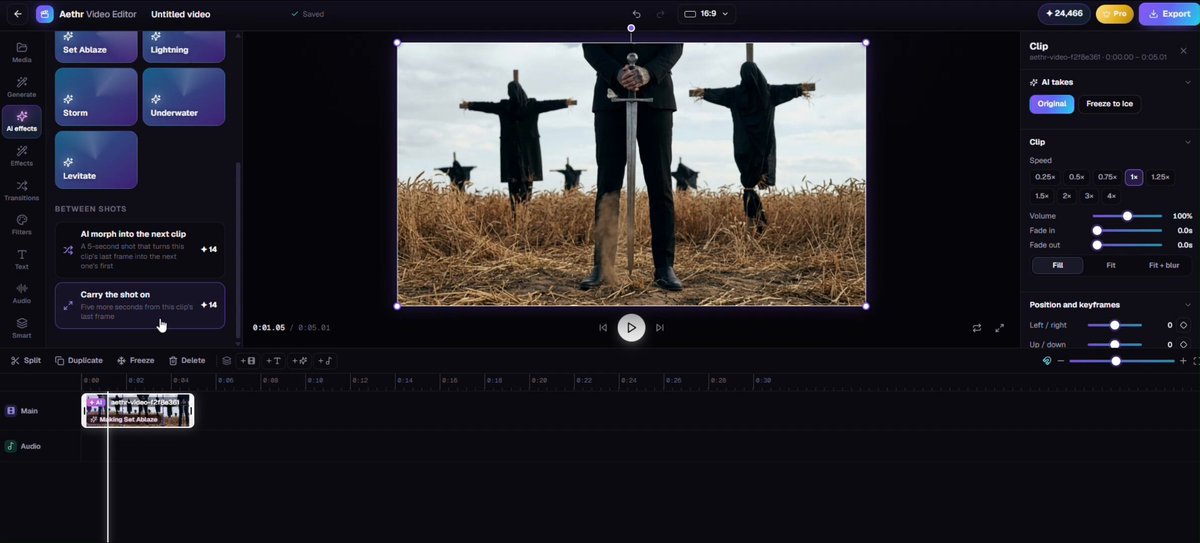Aethr Video Studio launches as a free video editor for musicians
