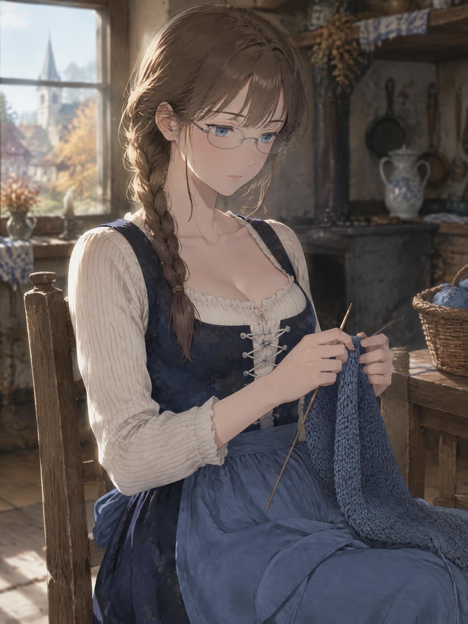 GPT-Image 2.5 draws a Flare character illustration