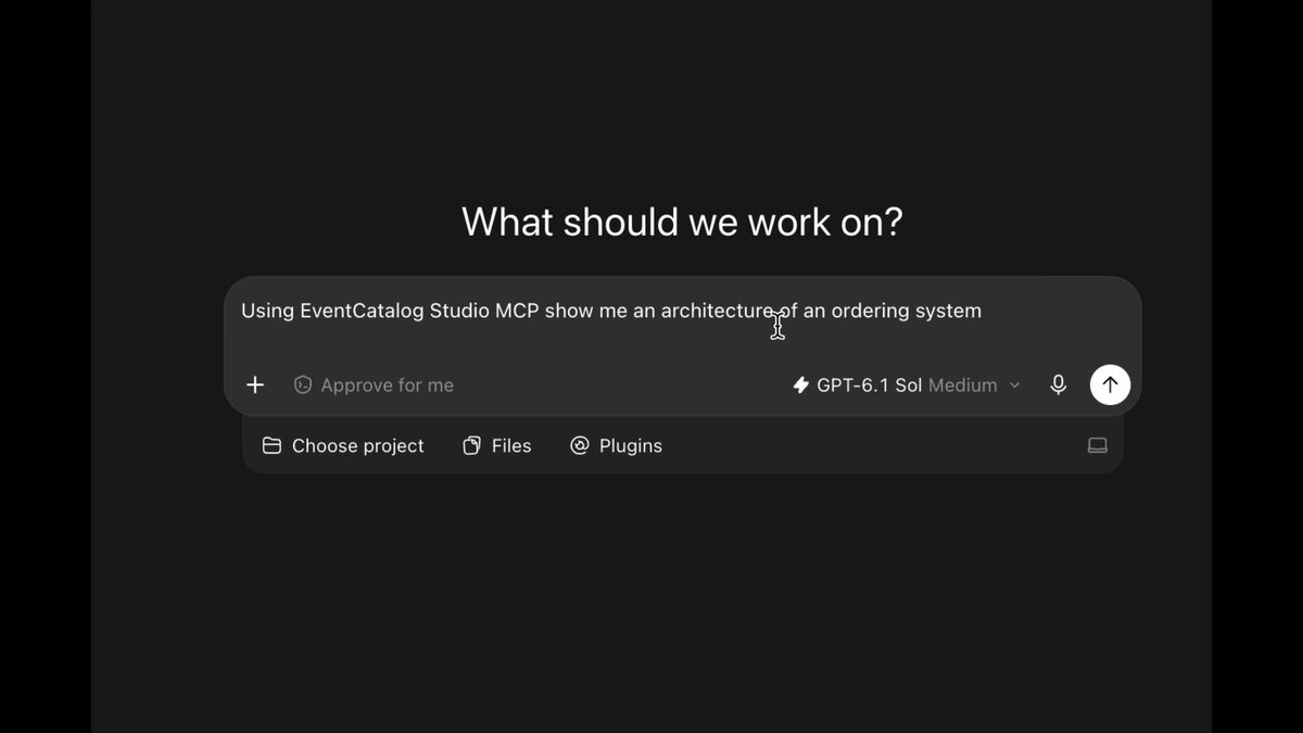 EventCatalog MCP 让 ChatGPT 画架构图