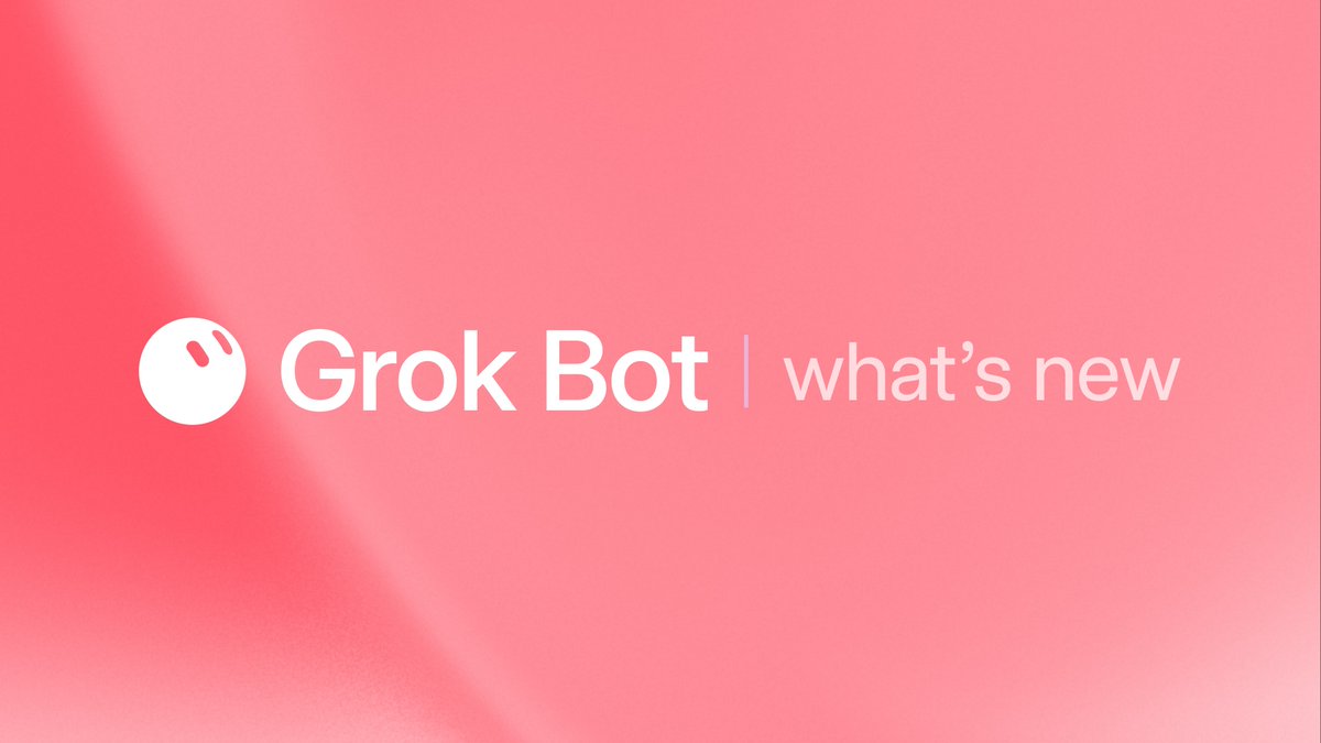 Grok Bot 本周更新：语音通话与 1Password 保险库