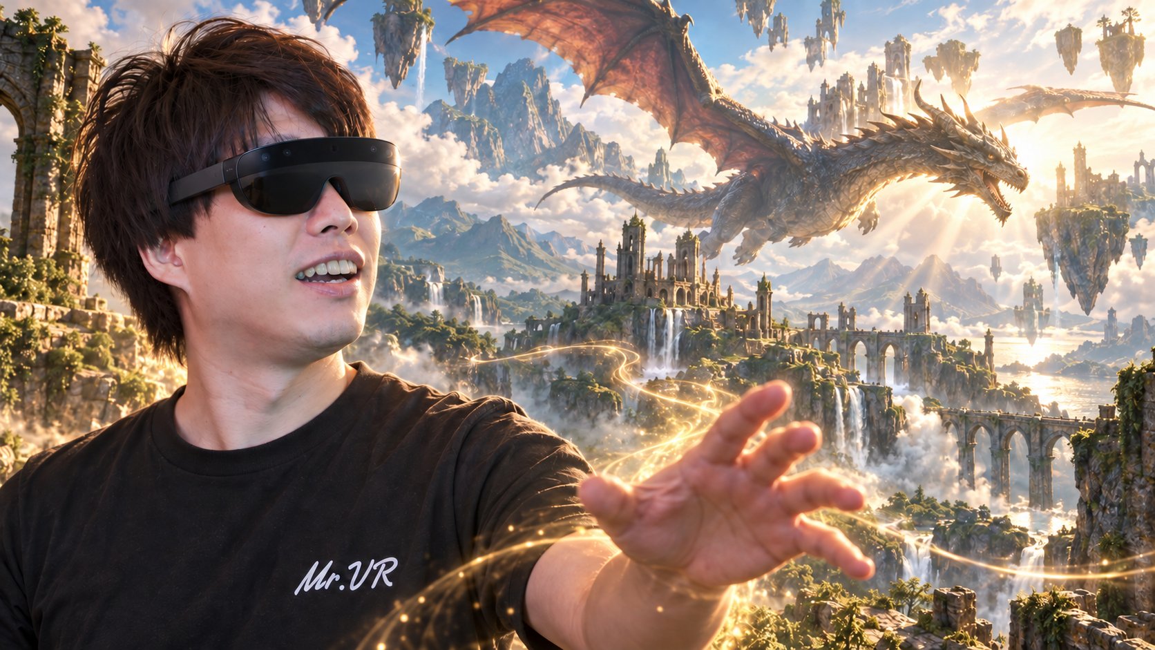 GPT Image 2.5 renders a wearer view of Meta's leaked Phoenix headset (image 4 of 4)