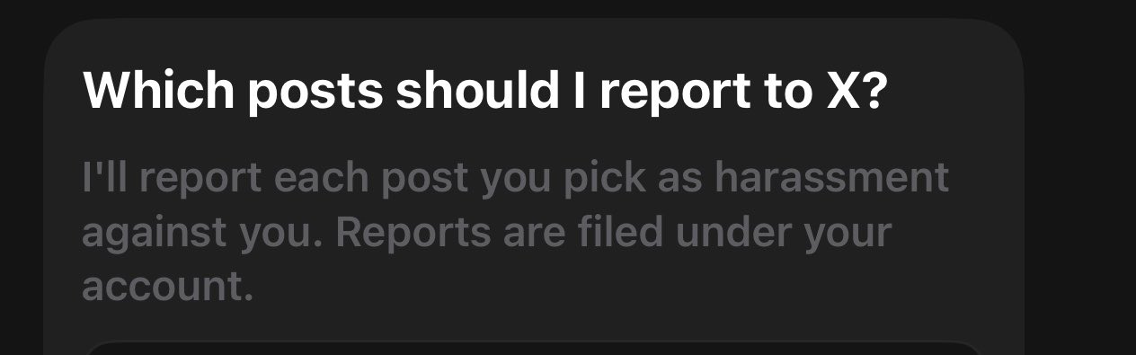被指控者用 Grok Bot 几秒内完成举报